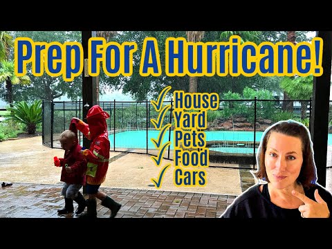 Hurricane Preparation: 12 Things I ALWAYS Do To Get My House Ready For A Hurricane