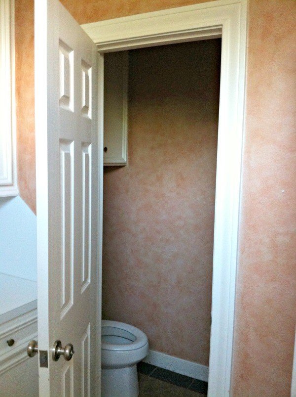 Bathroom Makeover Reveal. These 5 steps took our bathroom from blah to charming Farmhouse-style.