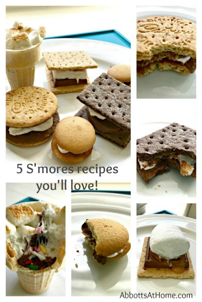 5 S'mores recipes you'll love! Ghiradelli chocolate, Terry's chocolate orange, Cadbury's cookies...yummy!