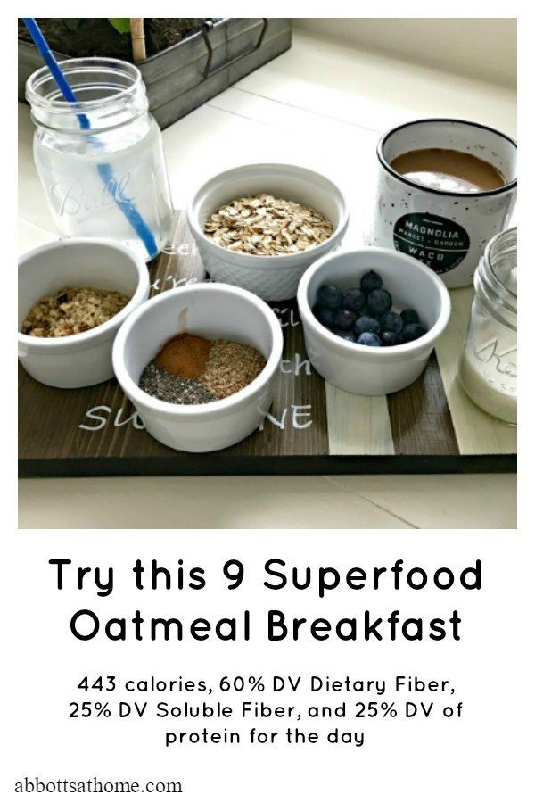 9 Superfood Breakfast Oatmeal