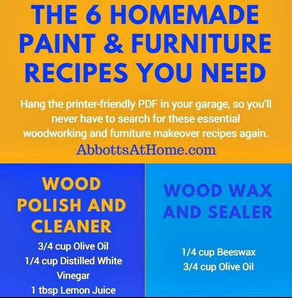 6 Essential Homemade Wood Finishing Recipes Abbotts At Home