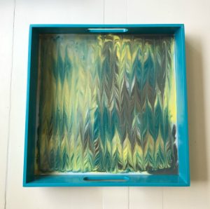 SUPER EASY DIY Acrylic Paint Pouring Wall Art With Steps And Video -  Abbotts At Home