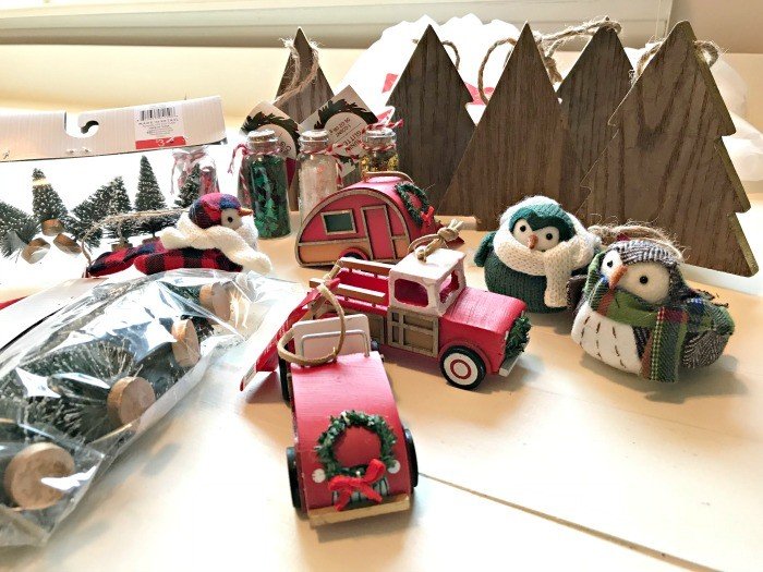 Quick & Easy Red Truck DIY Christmas Centerpiece Idea - Abbotts At Home