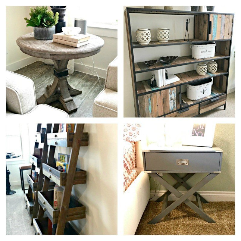 4 pieces of furniture I use for DIY furniture design inspiration. Interior and Furniture Design Inspiration Pictures from Model Homes and Local Stores.