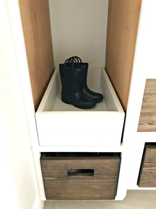 Diy Tall Cabinet Makeover Into Coat And Shoe Storage Abbotts At Home