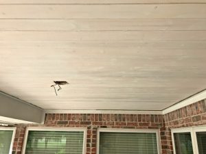 DIY Tongue and Groove Porch Ceiling: Cheap, Beautiful and Easy ...