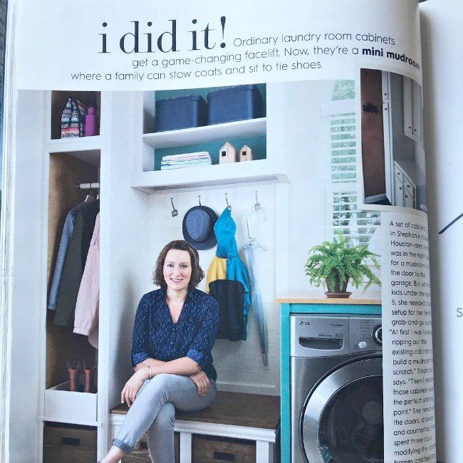Here's what it was like having my home in a Better Homes and Gardens DIY Feature, including how they found me and what the photo shoot was like.