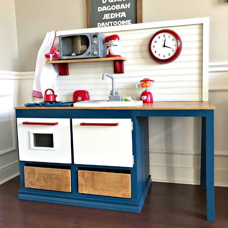 Diy Play Kitchen For Kids Easy Build Plan Abbotts At Home