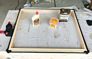 Cheap And Easy DIY Canvas Frame (Quick Steps And Video) - Abbotts At Home