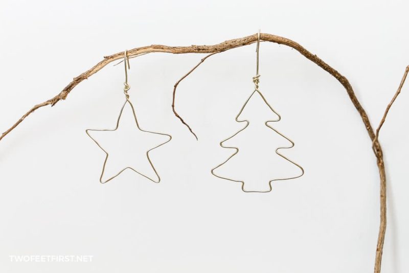 DIY Wire Christmas Ornaments