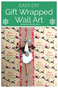 How to Wrap A Picture Frame with Wrapping Paper - Abbotts At Home