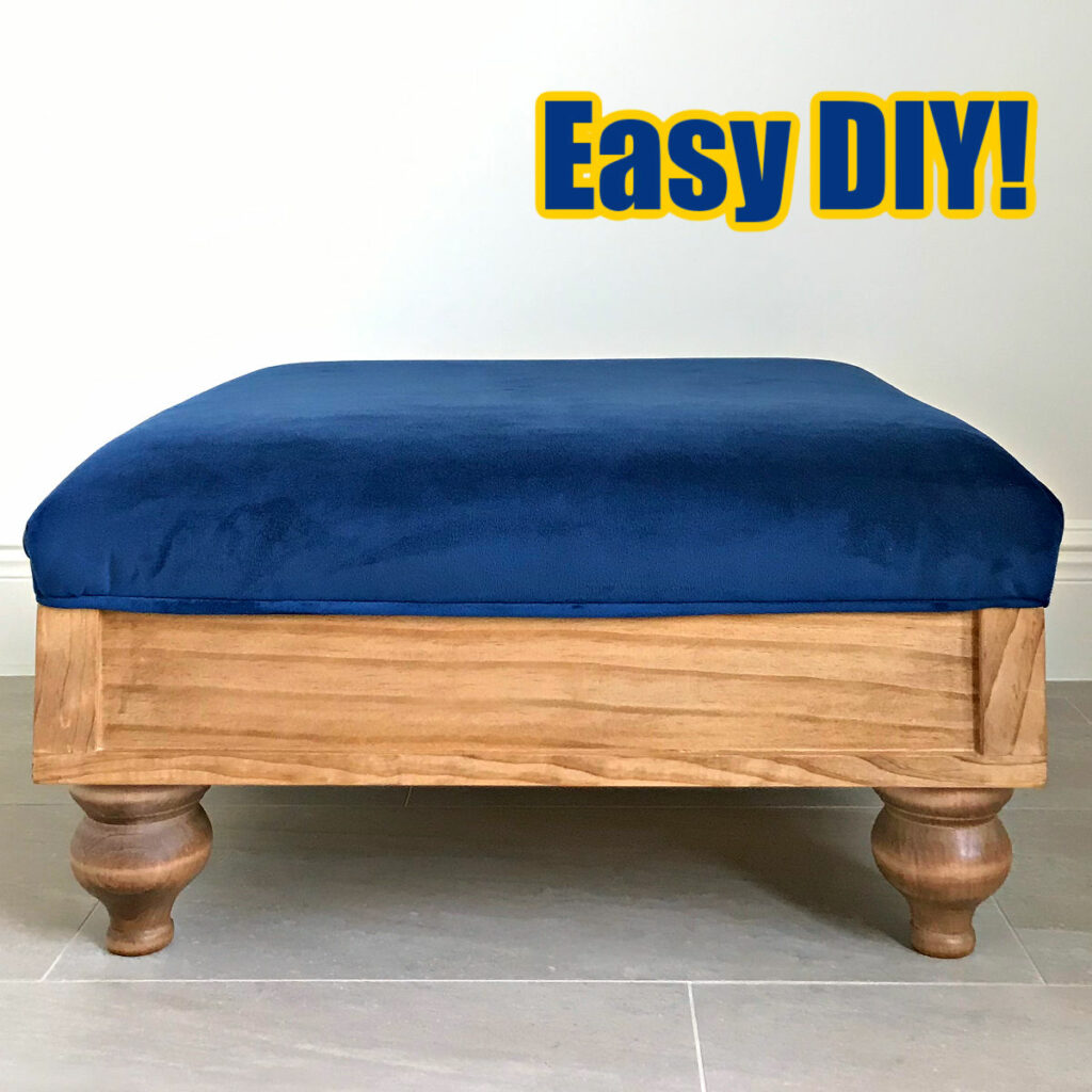 DIY Footrest For Under Desk  Wood diy, Diy desk, Diy furniture plans