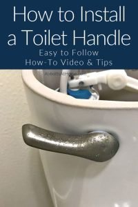 How to Install A Toilet Handle Lever - Easy Guide And Video - Abbotts ...