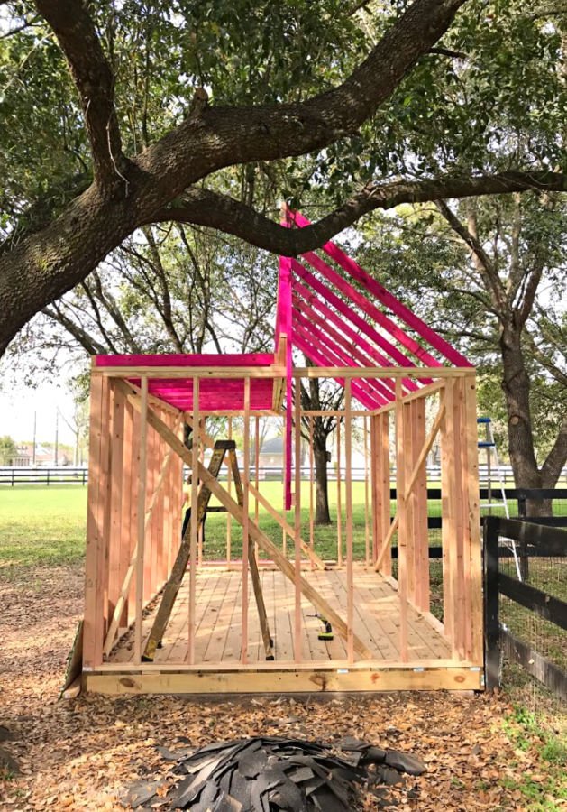 Here's a sneak peek at my big DIY Kid's Playhouse build. With lots of DIY videos and photos to help you Build a Kids Playhouse from a Shed, with an optional tree house deck on top. :)