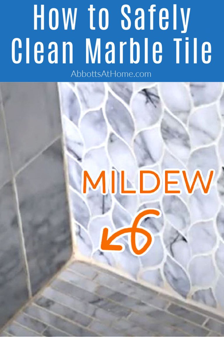 How to Clean Marble Shower Tile And Grout (Easy & Safe Steps & Video