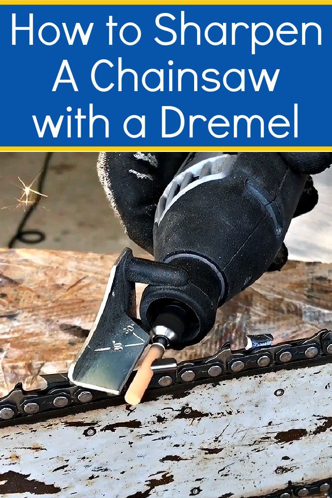 Sharpening your chainsaw is a lot cheaper than constantly buying new. Here are the easy steps for how to sharpen a chainsaw with a Dremel.