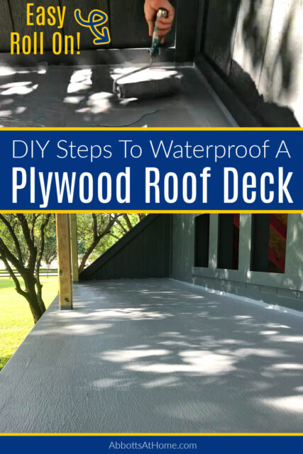 Waterproof A Plywood Roof Deck with Liquid Rubber: Easy Steps - Abbotts ...