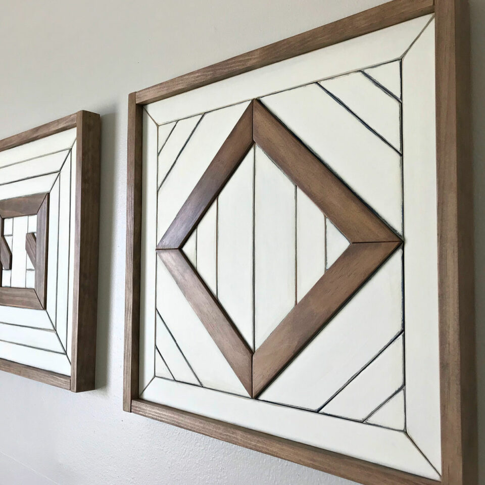 Make Simple Scrap Wood Wall Art: Easy DIY Steps and Video - Abbotts At Home