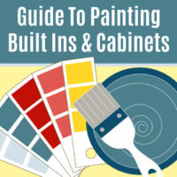 Easy Steps to Paint Built In Bookshelves And Cabinets (DIY, FAQs ...