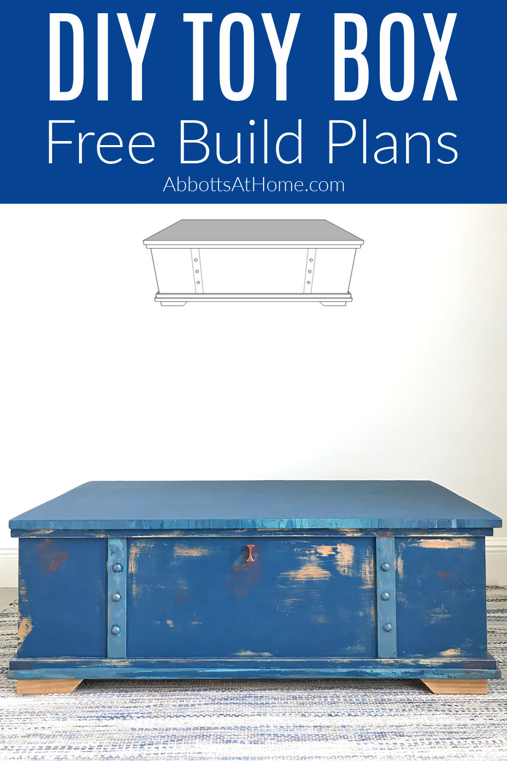 Easy DIY Toy Box Build Plans Free Printable Steps Abbotts At Home   DIY Toy Box Build Plans Free 4 