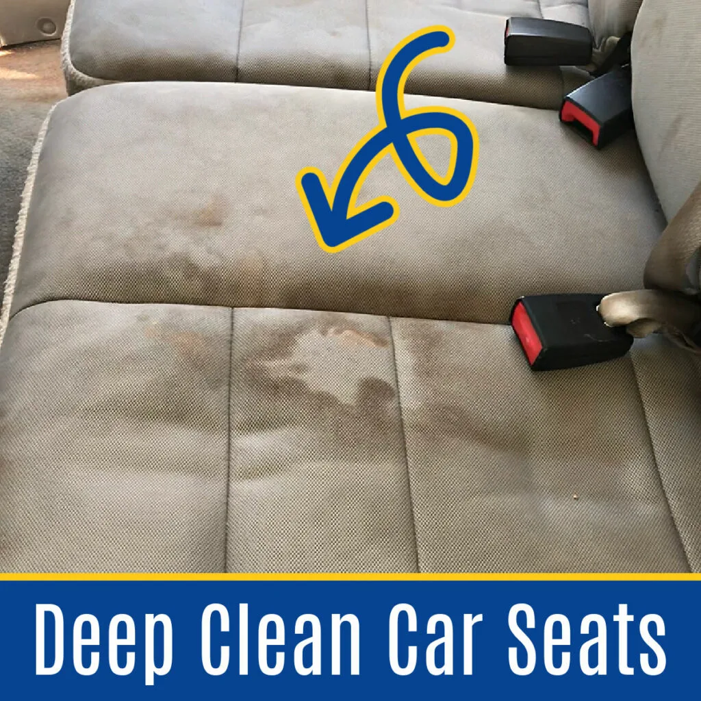 How to Clean Fabric Car Seats  Cleaning hacks, Cleaning upholstery, House  cleaning tips