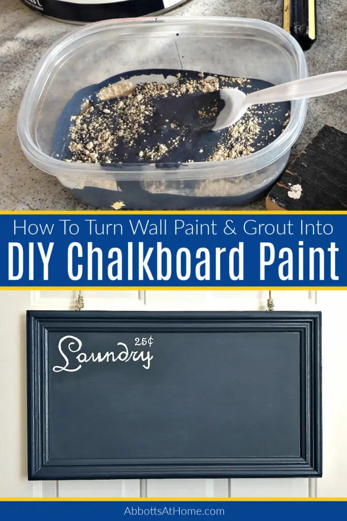 DIY Navy Blue Chalkboard Wall with ANY Color Chalkboard Paint - The Crazy  Craft Lady