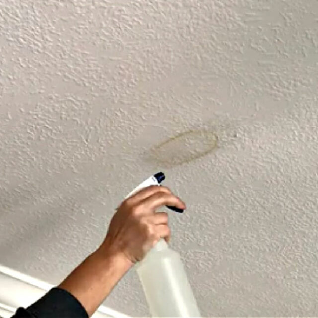 Super Easy Way To Remove Water Stains From Ceilings Without Paint 1 