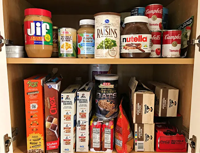 Household & food supplies (stock up lists) - Family Food on the Table