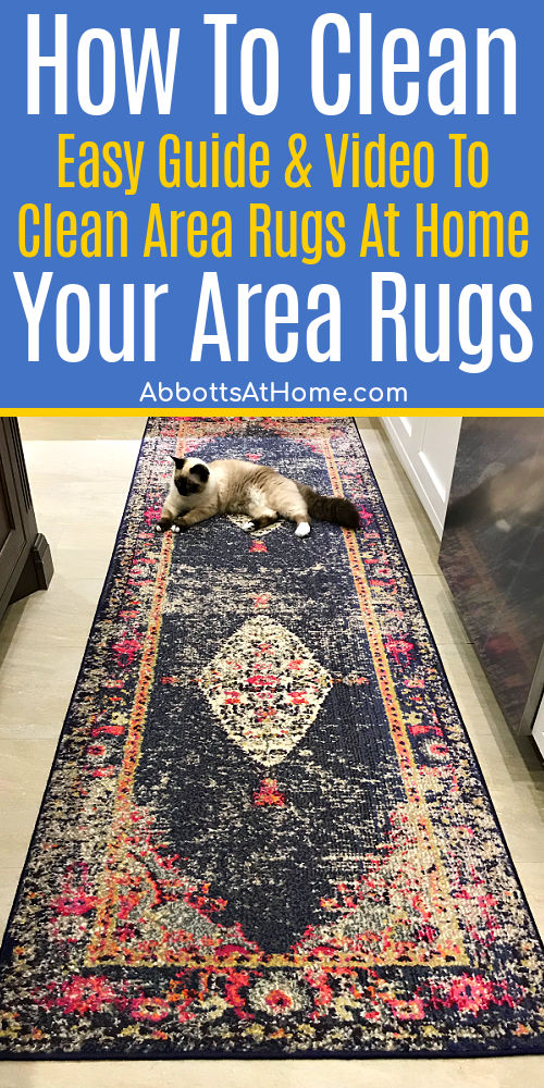 How to Wash a Rug at Home - Kelly's Dry Cleaners