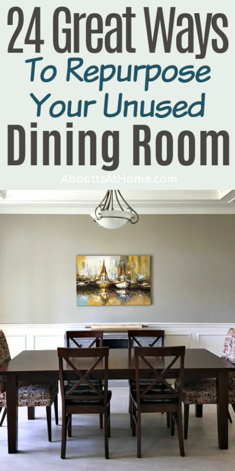 What To Do With An Unused Dining Room