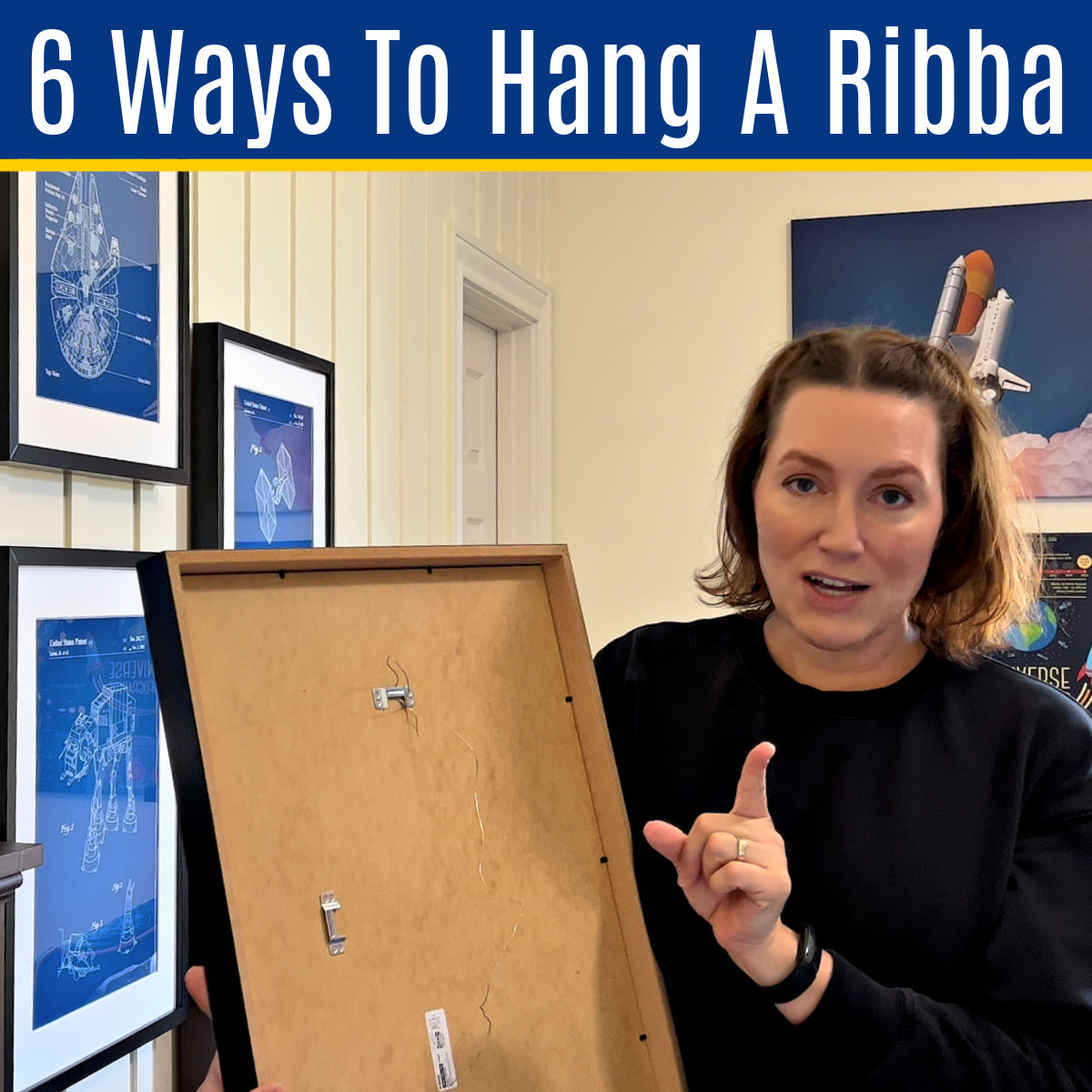 How To Hang IKEA Ribba Picture Frames: 6 Easy Ways With Steps & Video -  Abbotts At Home