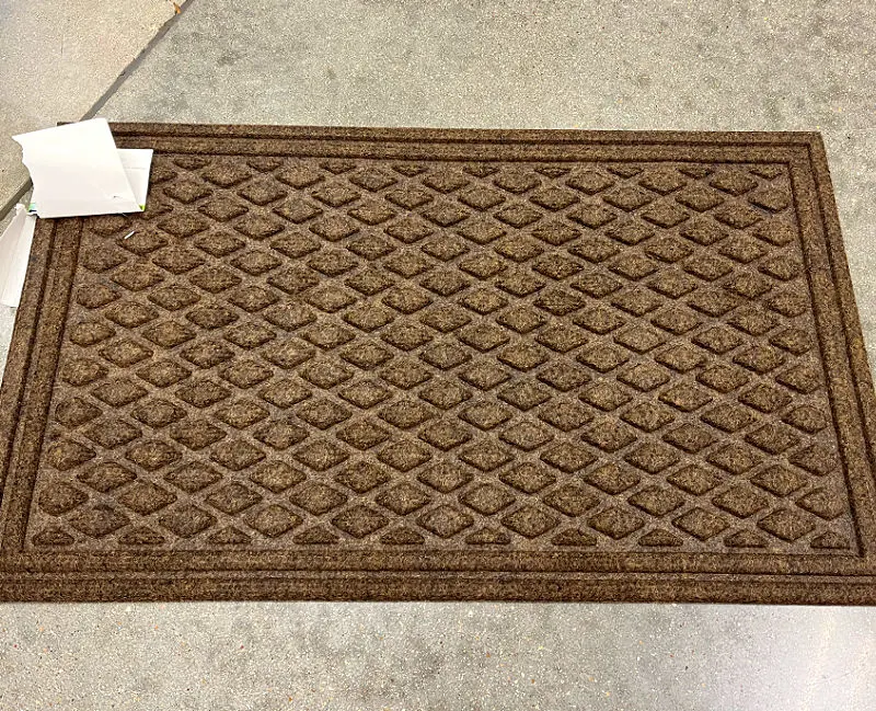 DEXI Door Mat Front Indoor Outdoor Doormat, Heavy Duty Rubber