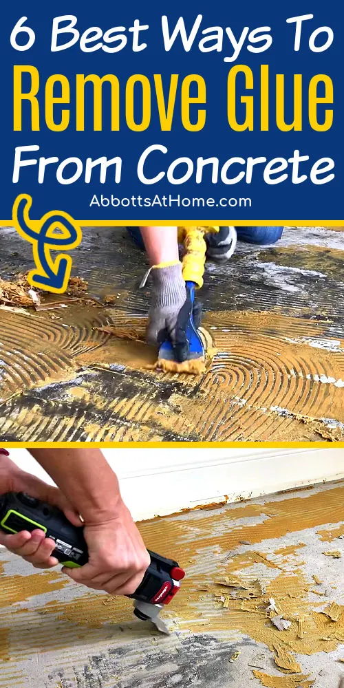 How to Remove Carpet Glue from Wood & Concrete Floors (2024
