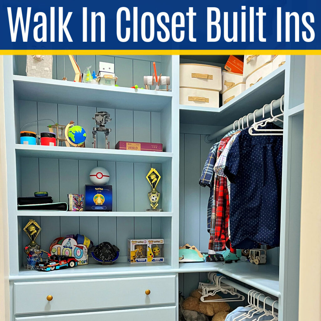 Walk-in Closet Organization with Getting it Done Organizing