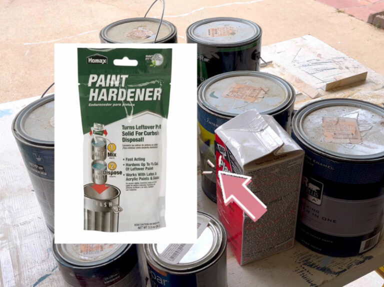 8 EASY Ways To DRY OUT Paint Cans For Disposal (How To Harden Paint