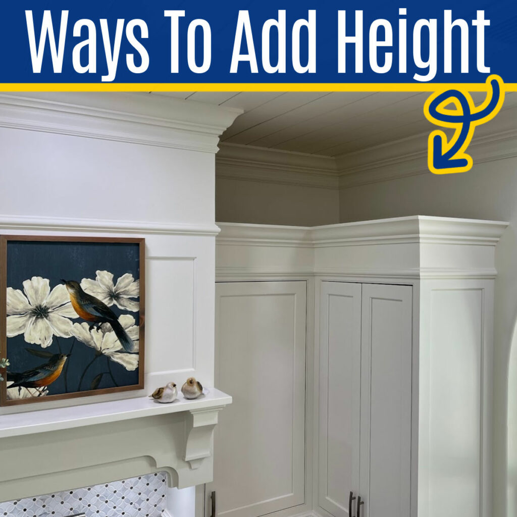 10 BEST Ways To Add Height To Kitchen Cabinets So Many Beautiful   Best Ways To Extend Cabinets Short Tall 1 1024x1024 