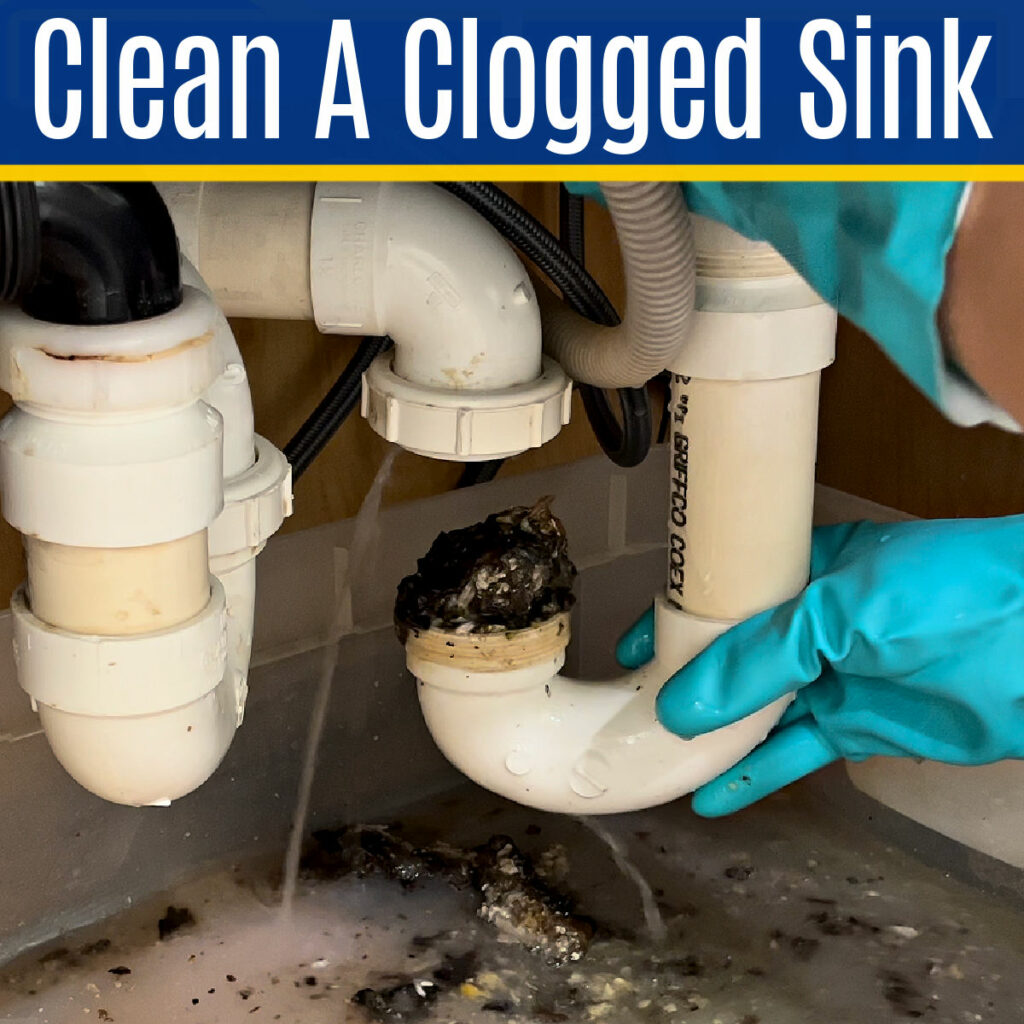 How to Clean a Drain and a Kitchen Sink
